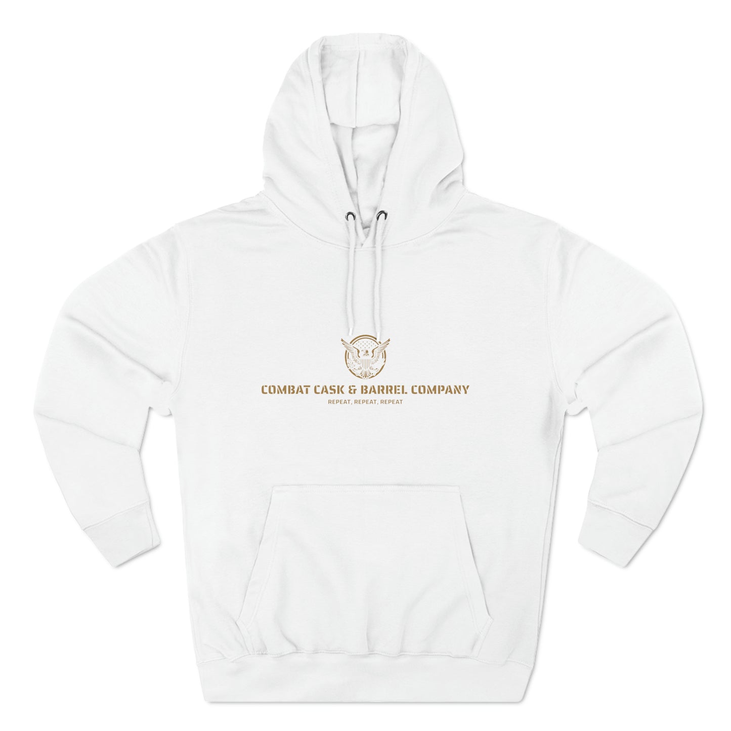 Three-Panel Fleece Hoodie